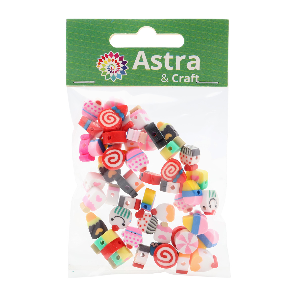 Бусины Astra&Craft из полимерной глины сладости 10 мм 20 г - фото 4