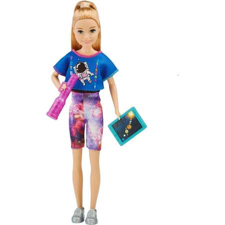 Кукла Barbie Космос Скиппер с биноклем GTW28