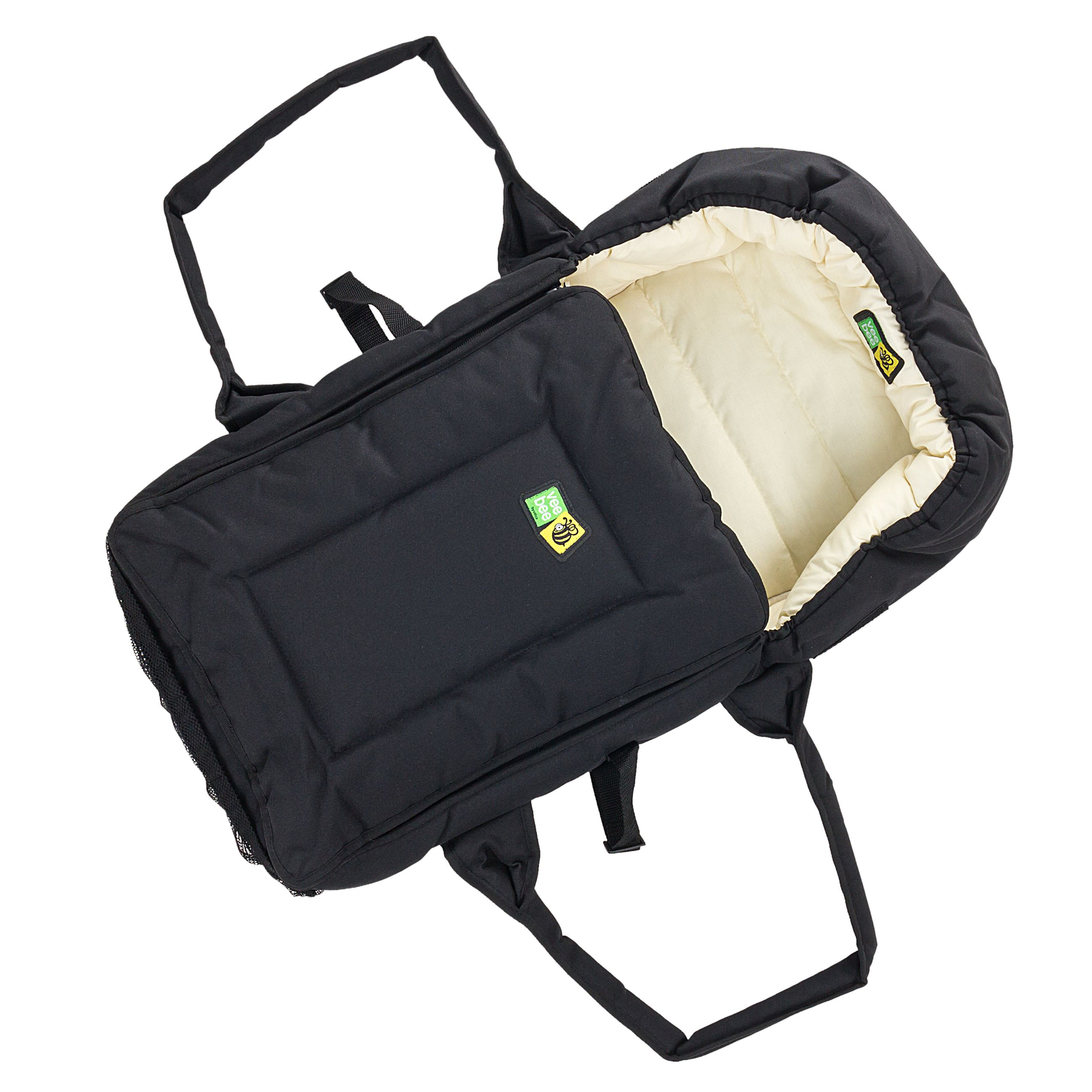 Люлька-переноска Valco baby Cocoon Black Butter Lining 0019102 / 9122 - фото 3