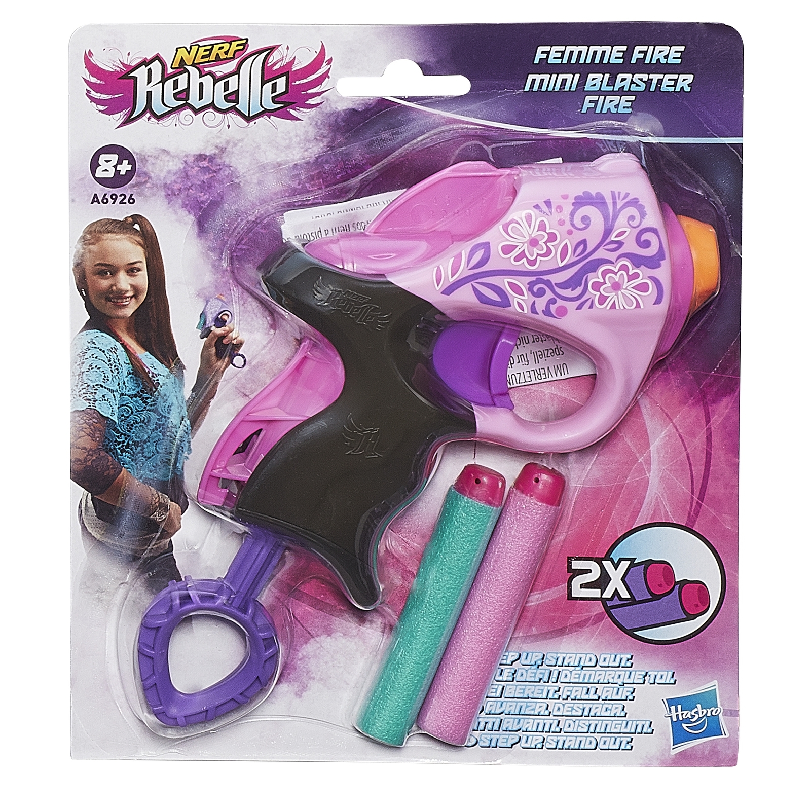 Бластер Nerf Rebelle Pretty Paisley A6925 в ассортименте - фото 13