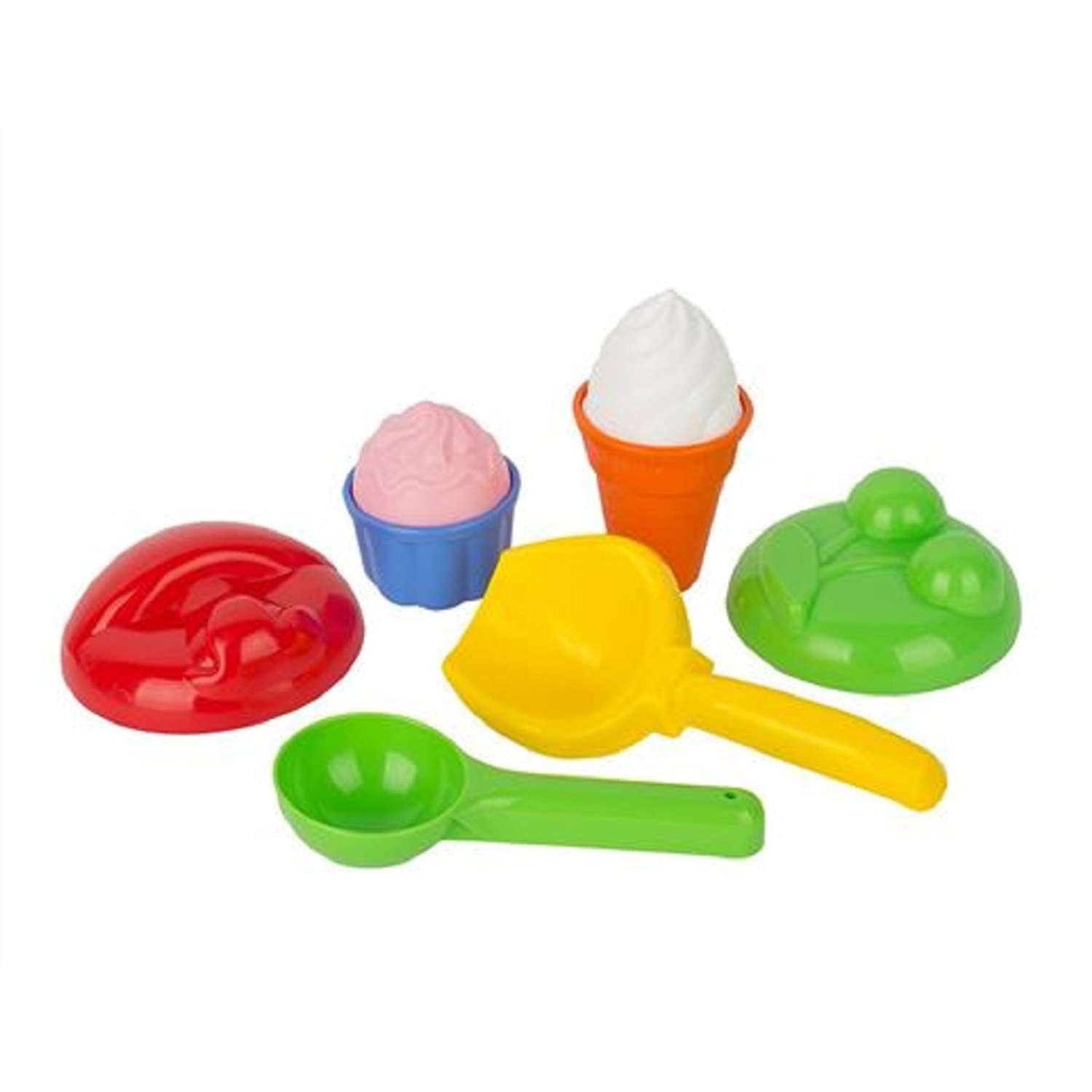 Набор игрушек для песочницы Спектр Вкусняшка 6 предметов - фото 1