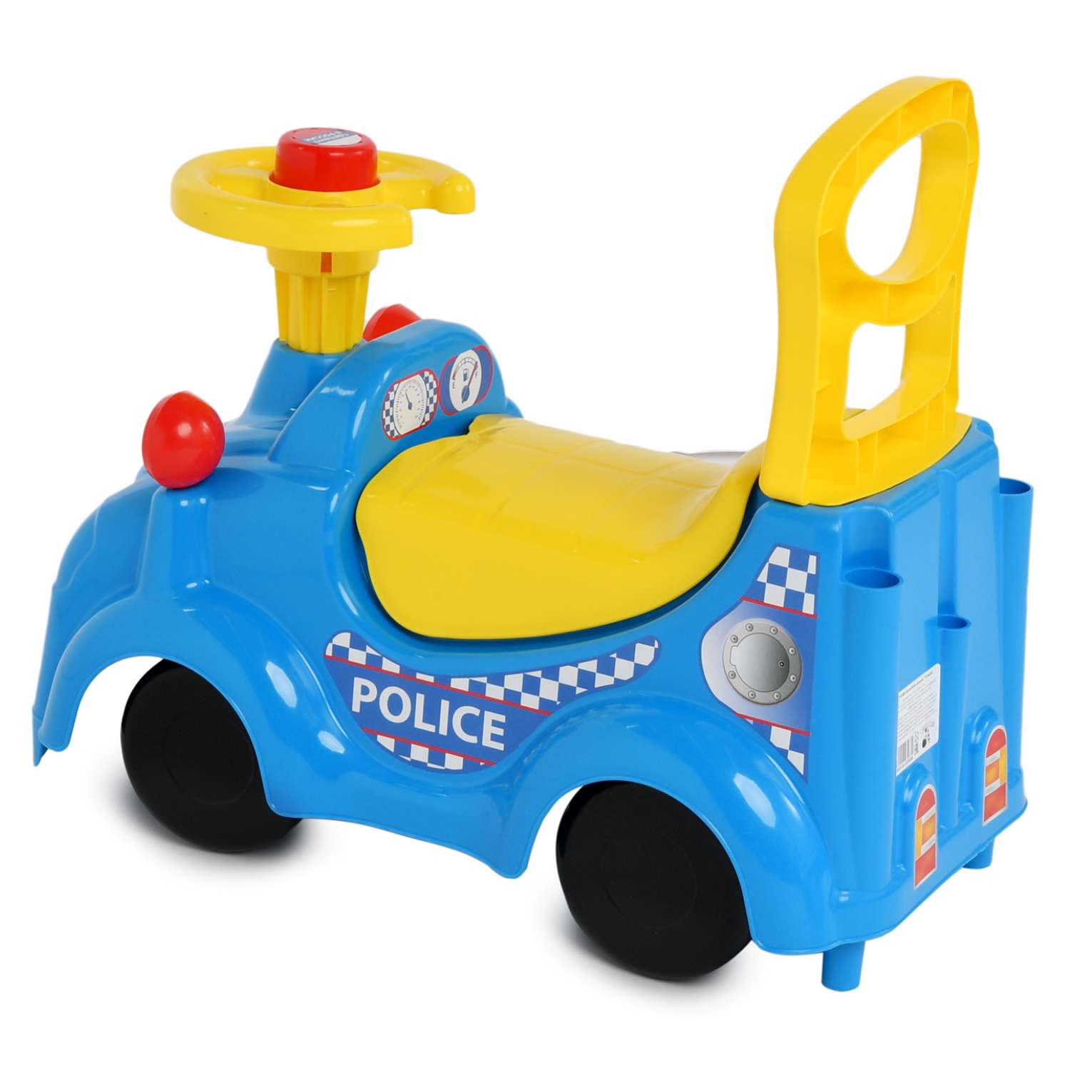 Каталка-автомобиль Zebratoys Полиция 15-5486 - фото 3