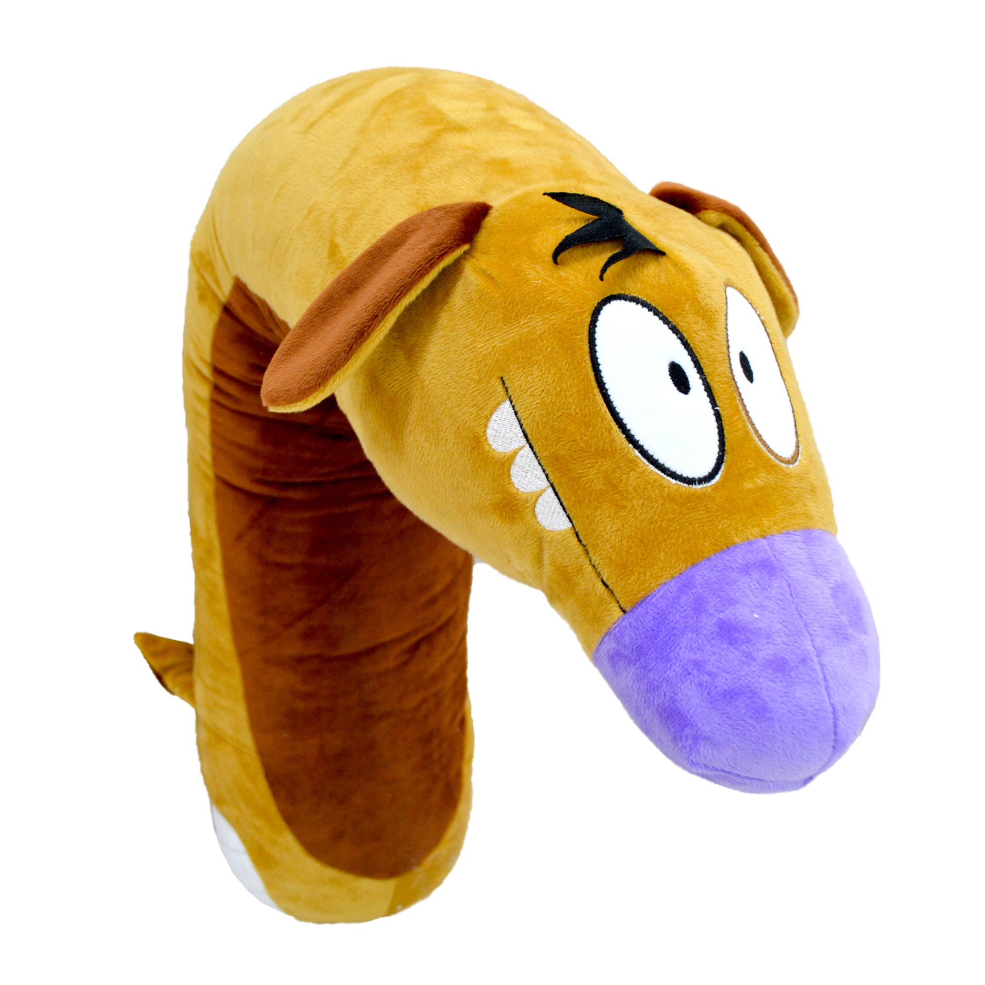 Мягкая игрушка GoldStitch Котопес 100 см желтый - фото 3