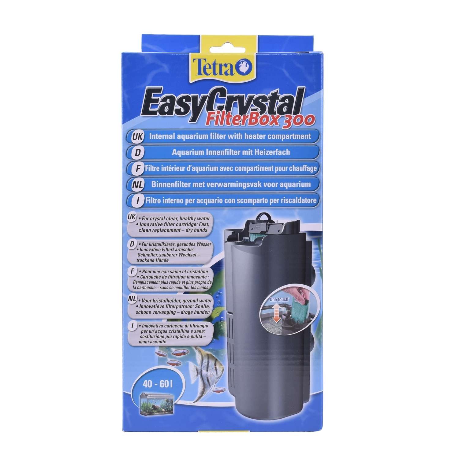 Фильтр для аквариумов Tetra EasyCrystal 300 Filter Box внутренний 40-60л - фото 2