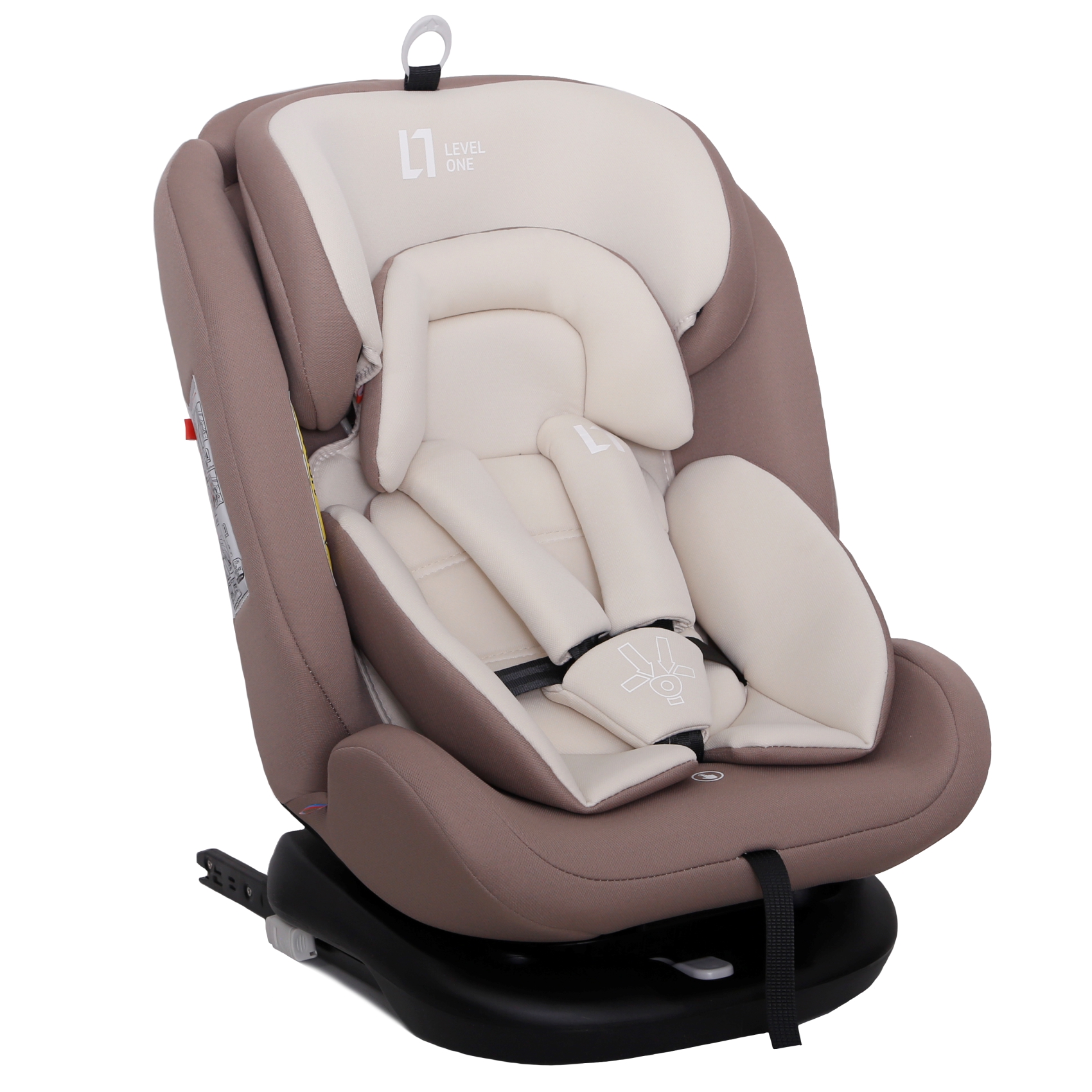 Детское автокресло Еду-Еду KS 360 ISOFIX гр.0+/I/II/III серия Level One beige - фото 2