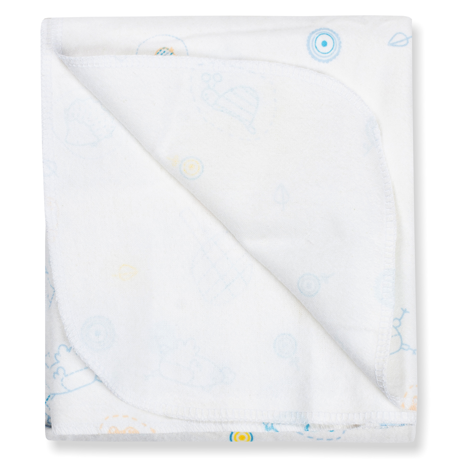 Пеленка фланелевая Чудо-чадо для новорожденных Тренды/Контуры 85х120 см 1 шт - фото 3