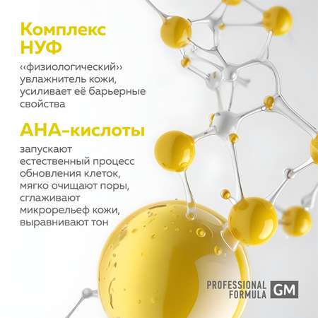 Гель 2 в 1 Green Mama для проблемной кожи лица и тела pH 5,5 ACID and NMF COMPLEX 400 мл