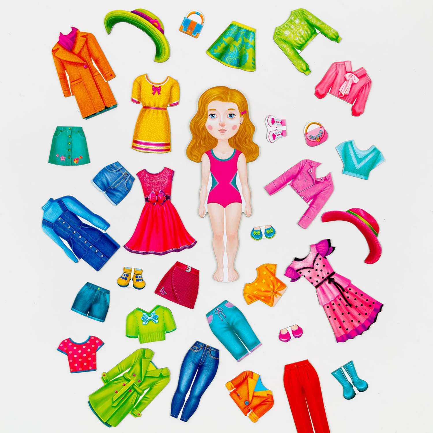 Магнитная игра Харди Гарди Одевашка Кукла Алиса - фото 3