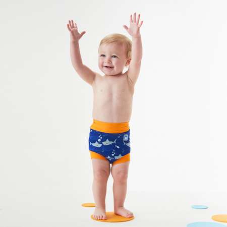 Подгузник для плавания Splash About Happy Nappy Акуленок M