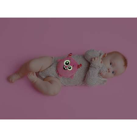 Игрушка грелка Мякиши мягкая детская с вишнёвыми косточками Монстрик Вау для новорожденных от коликов подарок