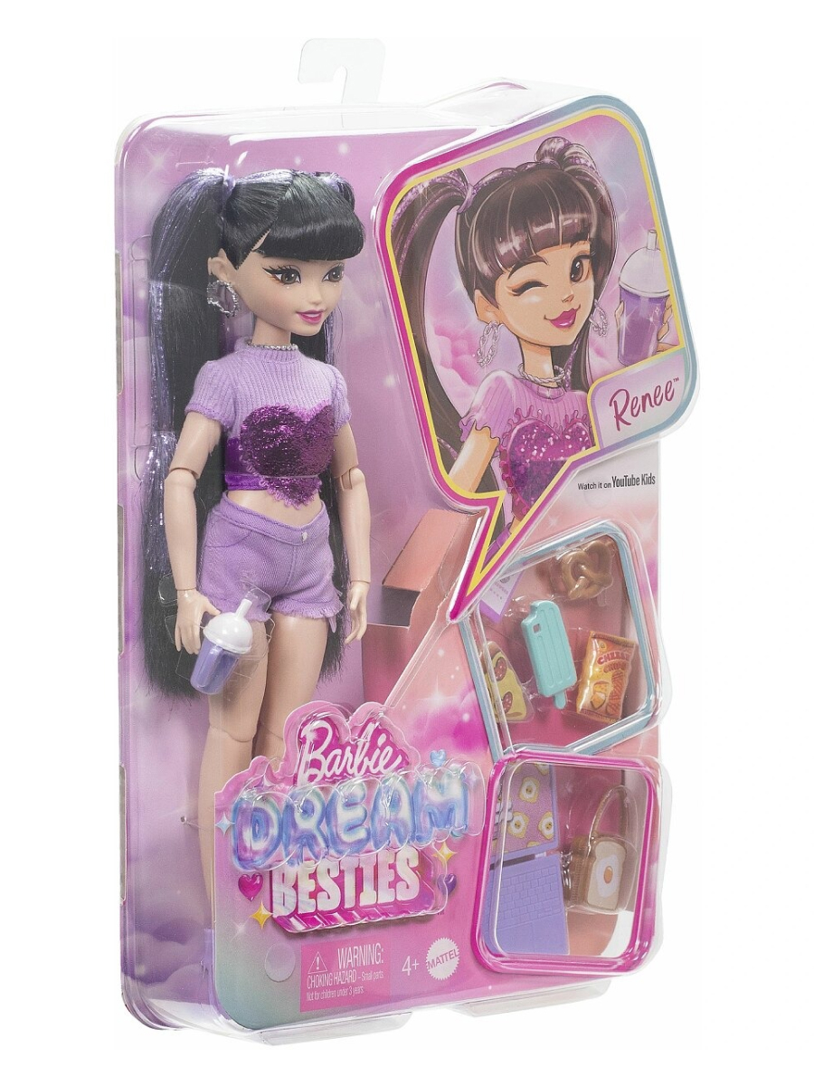 Кукла классическая Barbie Dream Besties HYC24 Рене HYC24 - фото 8