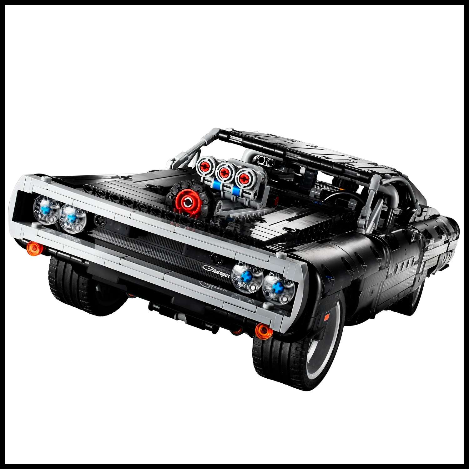 Игрушка LX конструктор Техник Dodge Charger 1077 деталей - фото 4