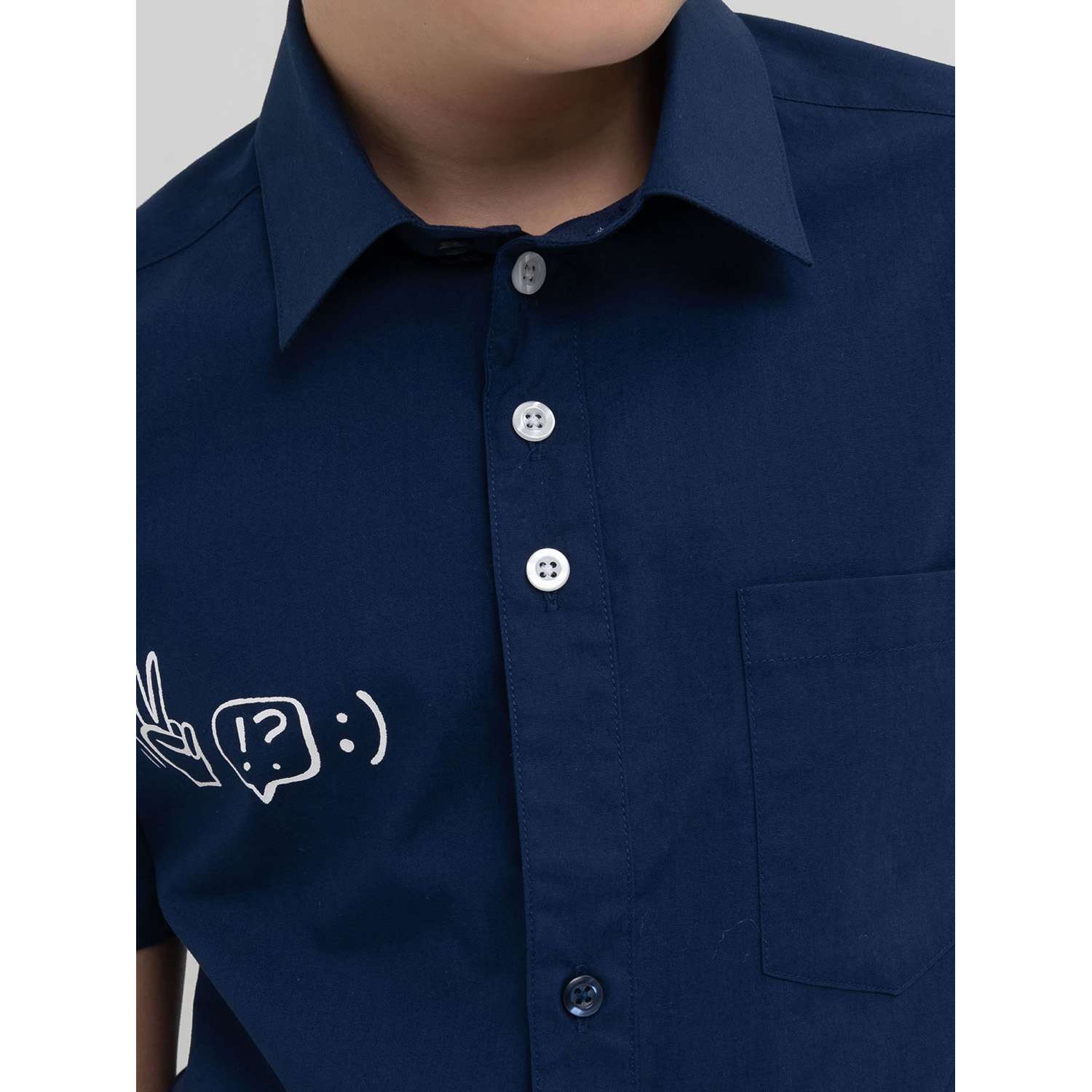 Рубашка PELICAN BWCT8107/Темно-синий(54) - фото 2