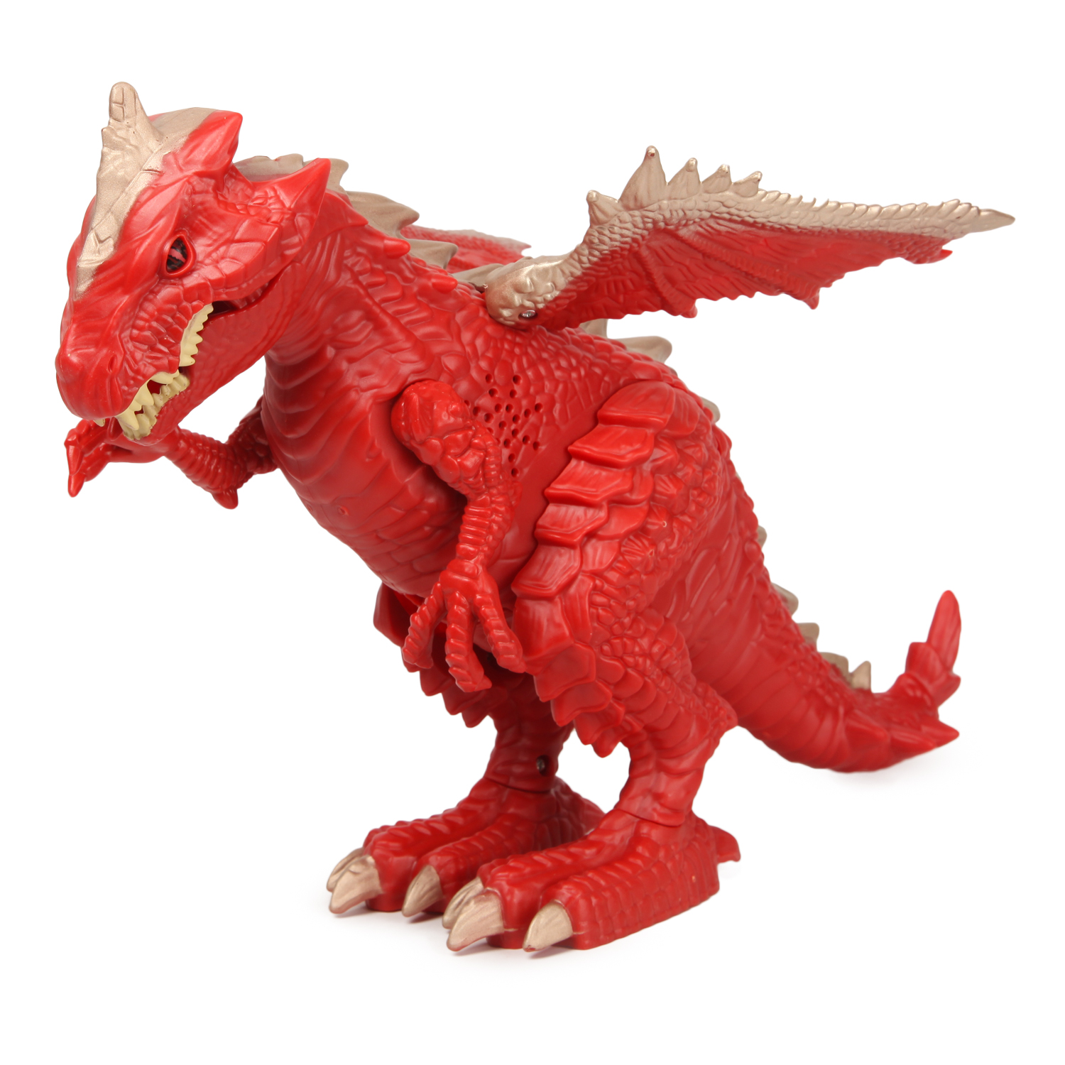 Интерактивная игрушка Могучий Мегазавр с крыльями, красный - Dragon-I Toys