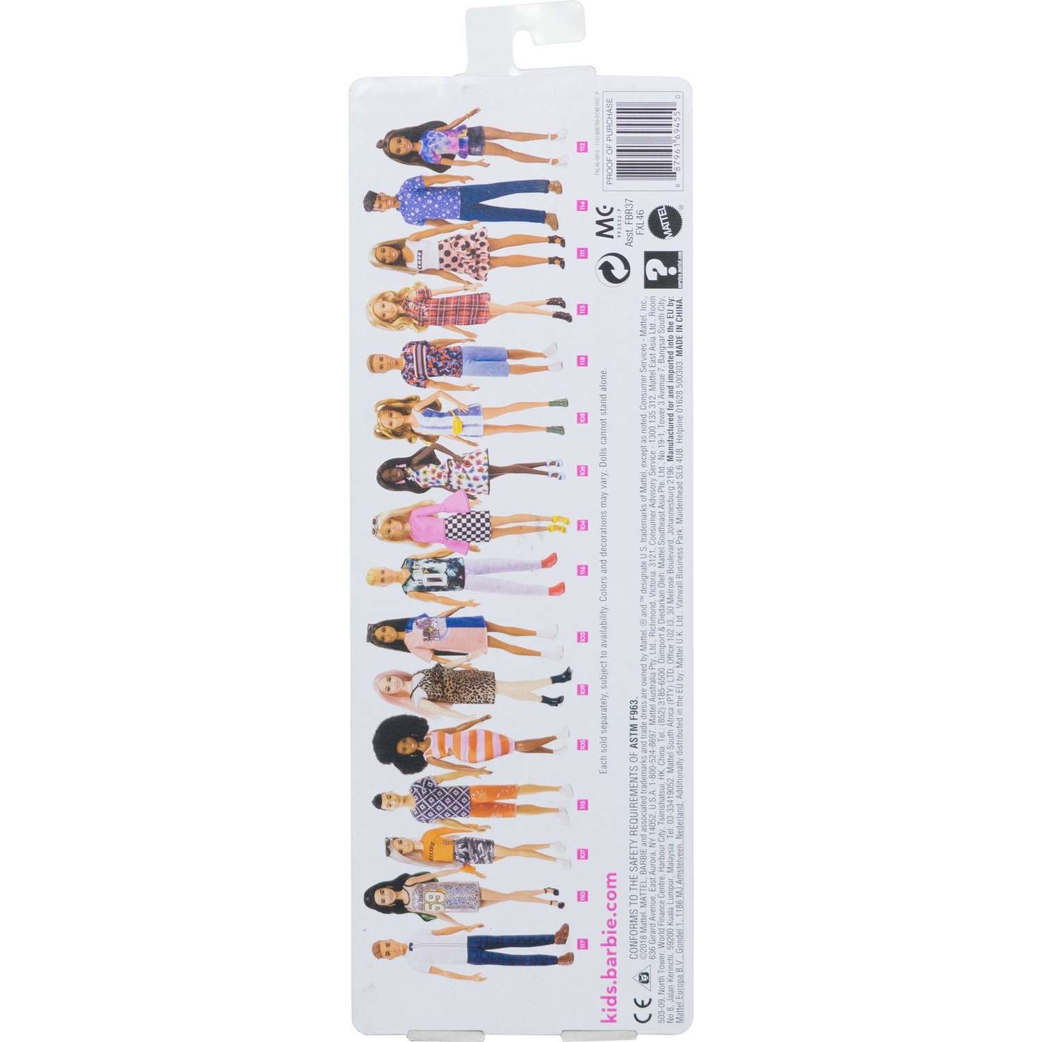 Кукла модельная Barbie FBR37 - фото 4