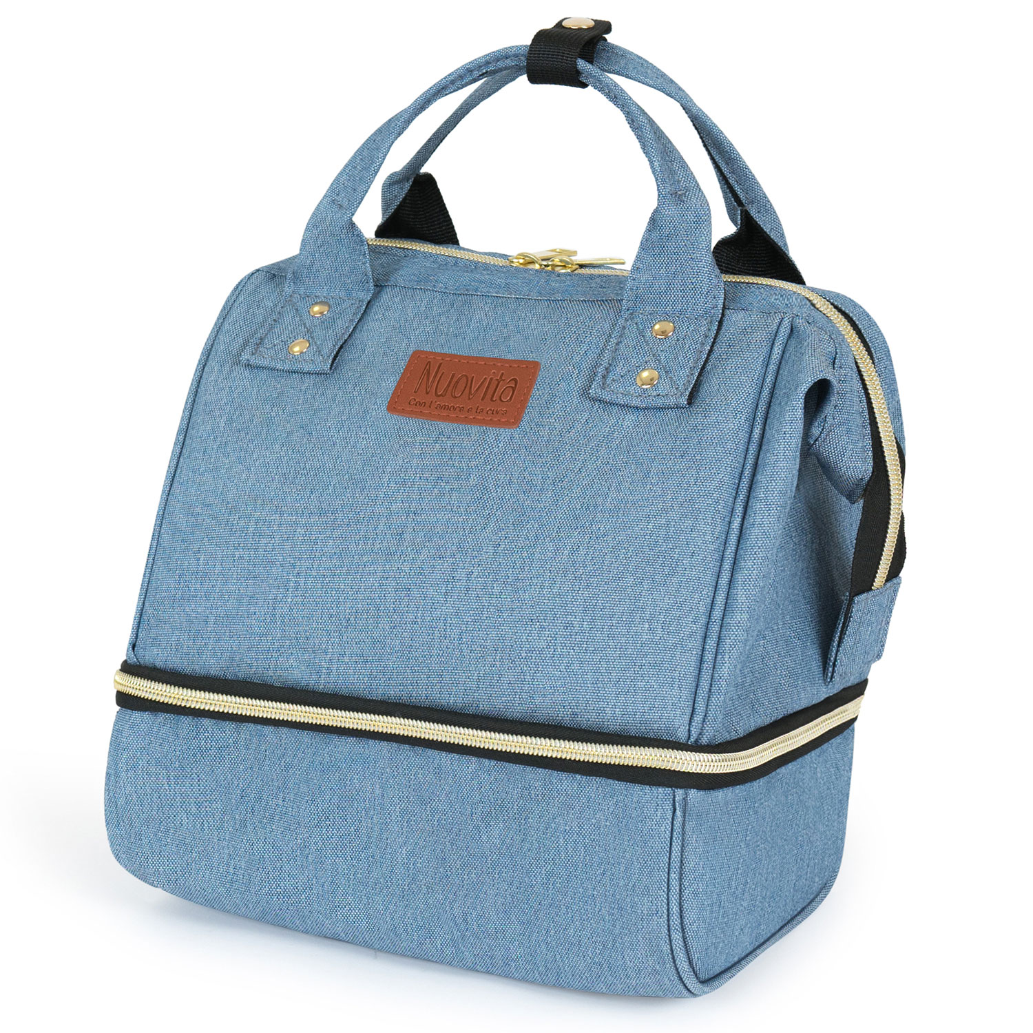 Рюкзак для мамы Nuovita CAPCAP mini Голубой - фото 1
