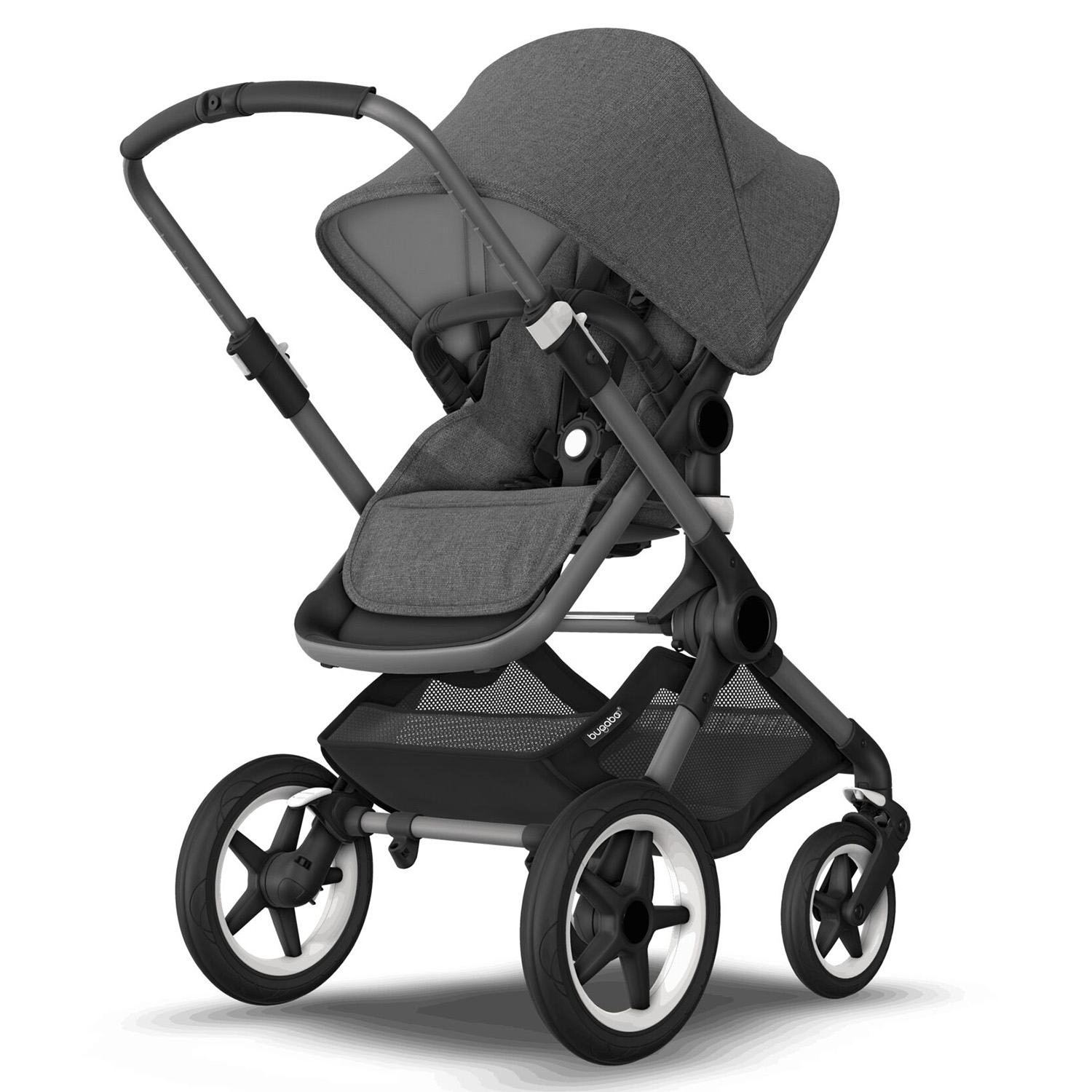 Коляска 2в1 Bugaboo Fox3 Complete Graphite Grey Melange-Grey Melange 2306010001 - фото 14