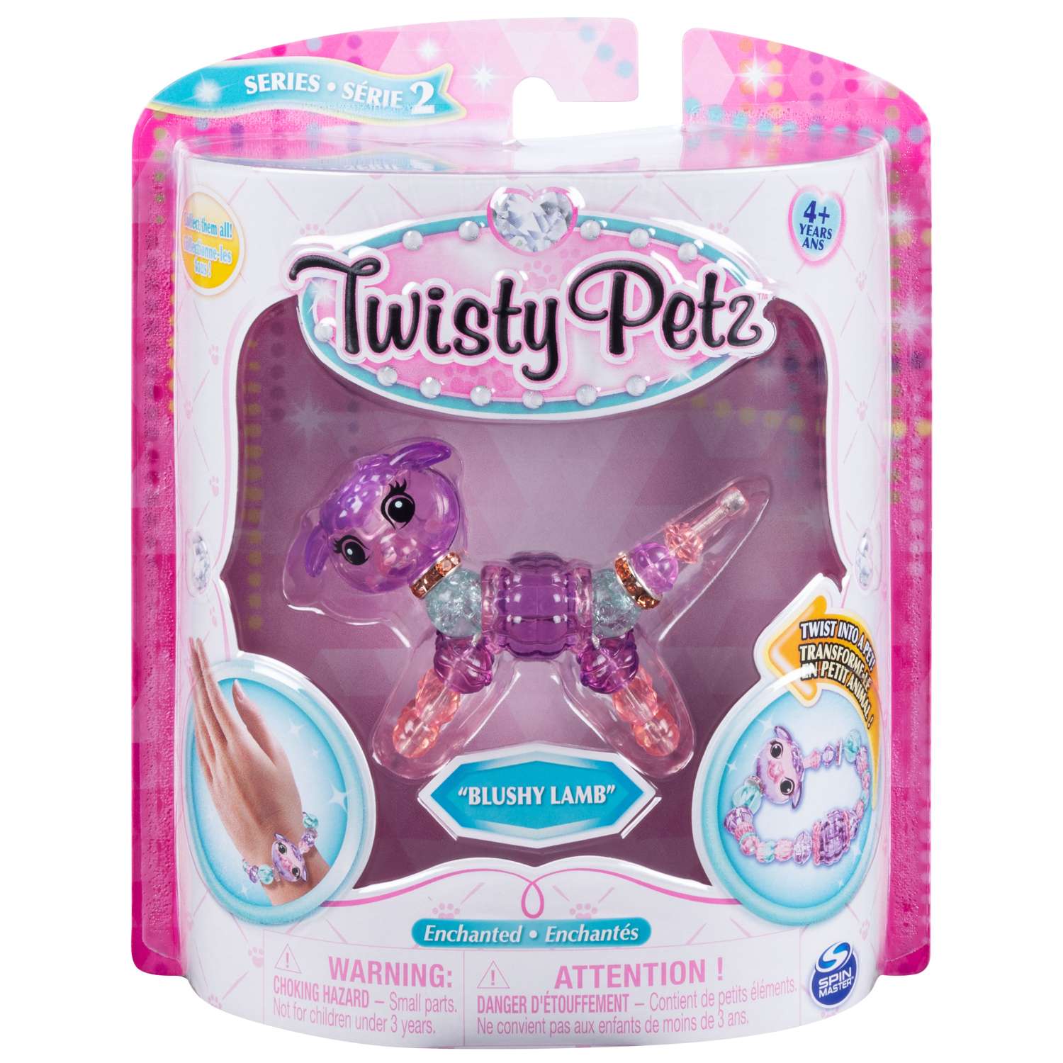 Набор Twisty Petz Фигурка-трансформер для создания браслетов Blushy Lamb 6044770/20108098 - фото 1