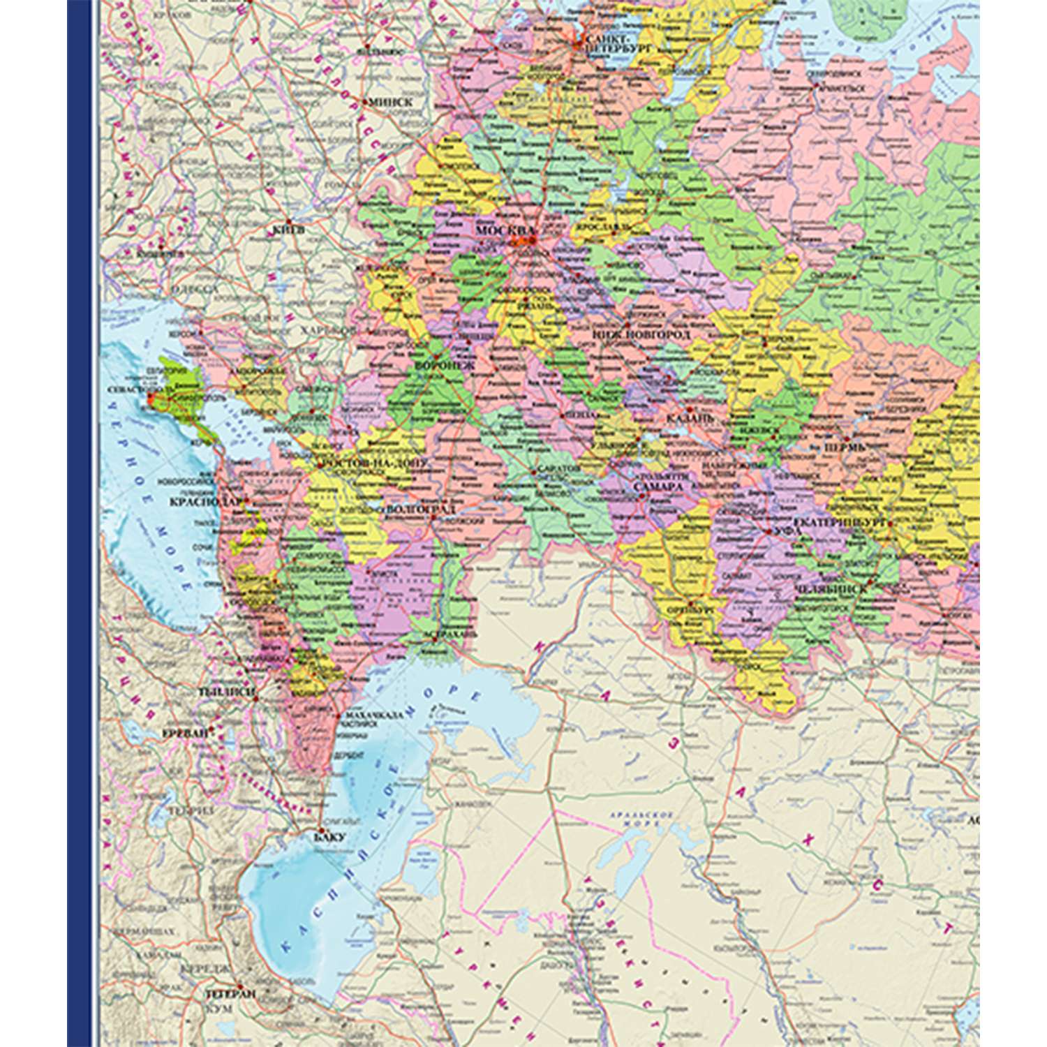 Карта настенная Атлас Принт Россия 1.0x0.7 м - фото 3