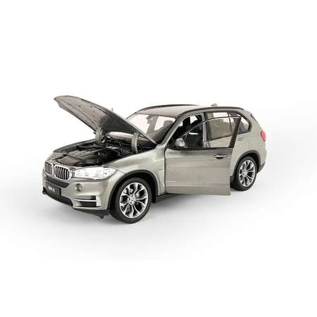 Автомобиль Welly BMW X5 1:24 серый