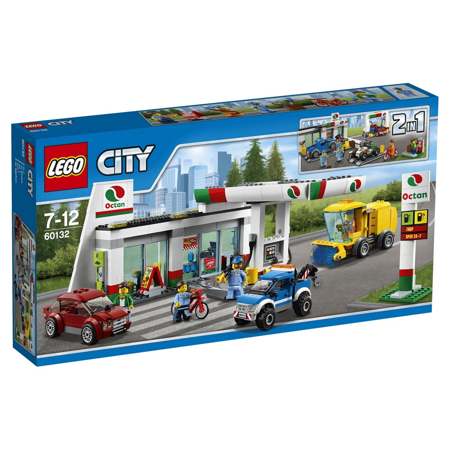 Конструктор LEGO City Town Станция технического обслуживания (60132) купить  по цене 5499 ₽ в интернет-магазине Детский мир