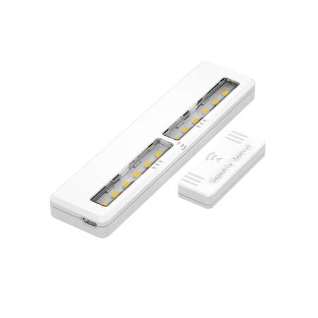 Автономная LED подсветка ГЕЛЕОС светильник в полку ночник M7 0.8Вт/3.7V 330mAh MicroUSB 118х29мм магнитный выкл 2шт