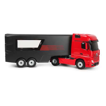 Машина Rastar РУ 1:26 Mercedes-Benz Container Truck Красная 77720