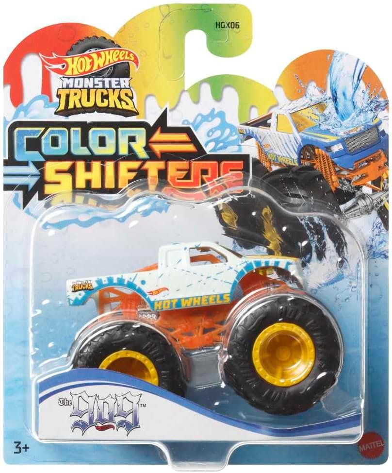 Машина Hot Wheels Monster Truck Color Shifters HNW05 HGX06 - фото 4