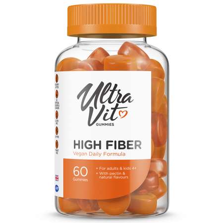 БАД ULTRAVIT Gum High Fiber 60таблеток