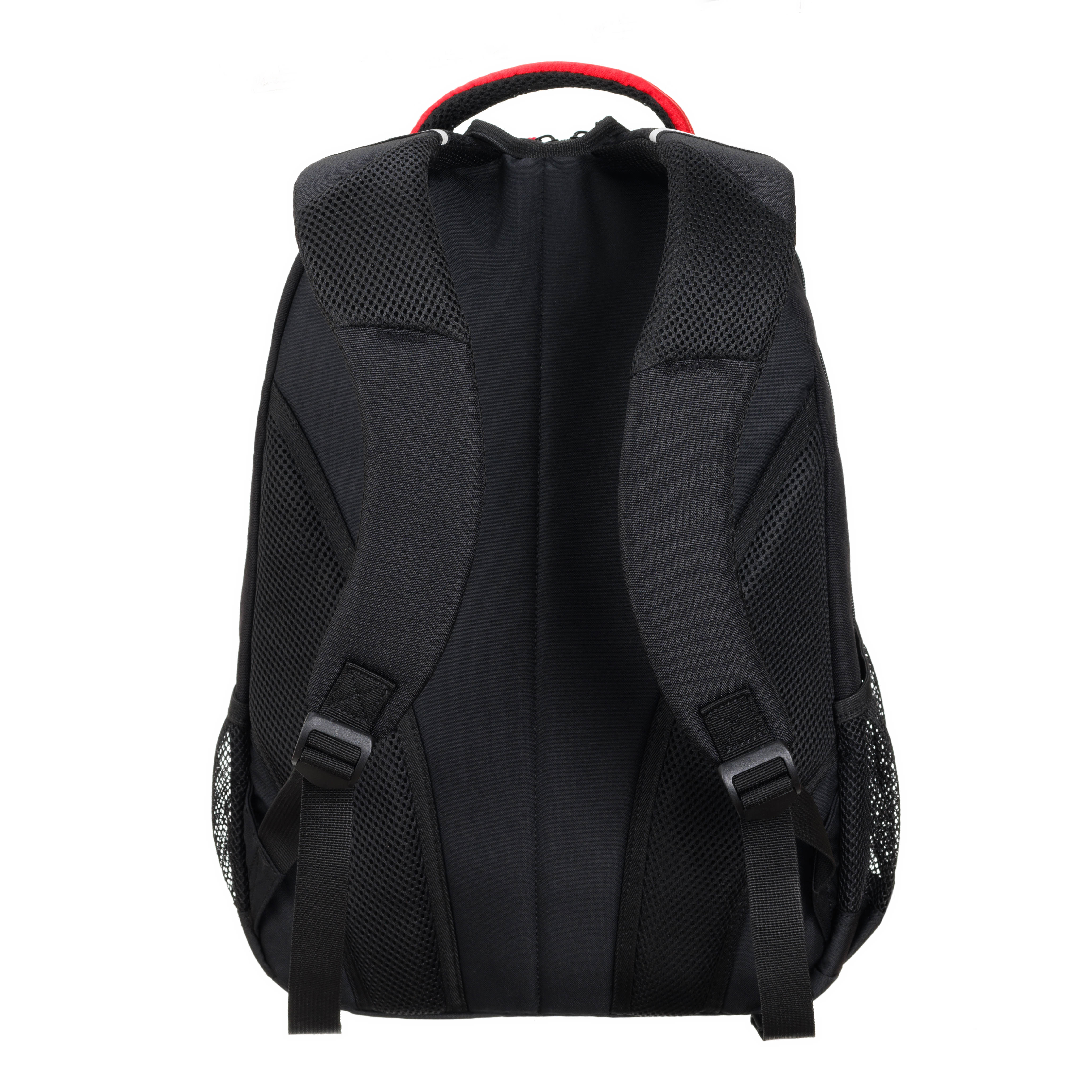 Рюкзак TORBER ROCKIT с отделением для ноутбука 15 дюймов чёрный красный - фото 11