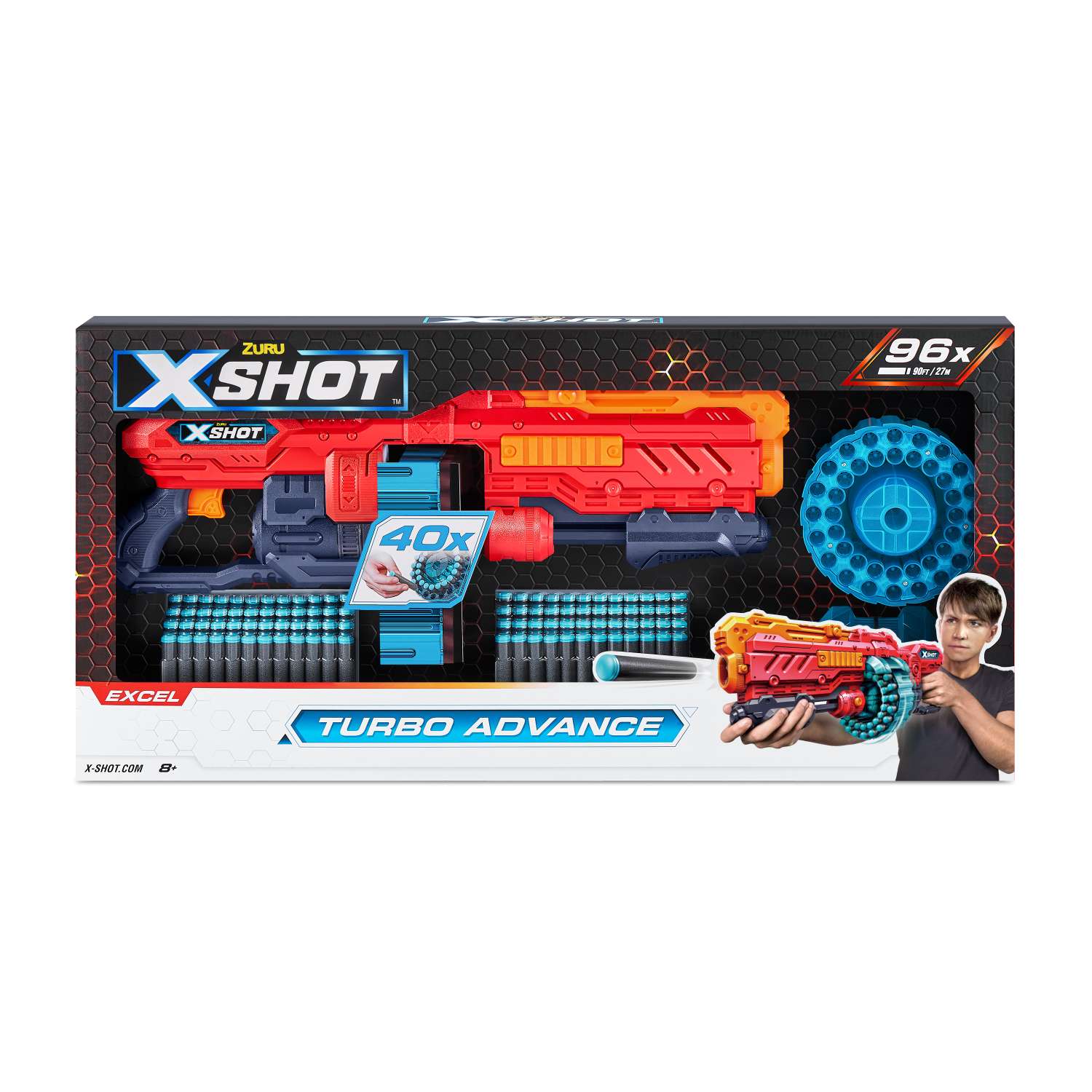 Набор для стрельбы X-SHOT  Турбо наступление - фото 6