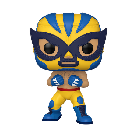 Фигурка Funko POP! Bobble Marvel Россомаха в образе борца-лучадора Luchadores Wolverine