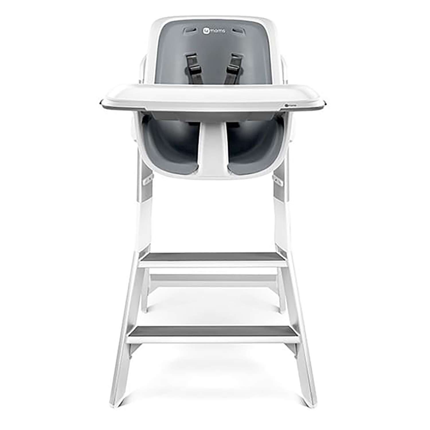 Стульчик для кормления 4Moms High-chair белый/серый - фото 2