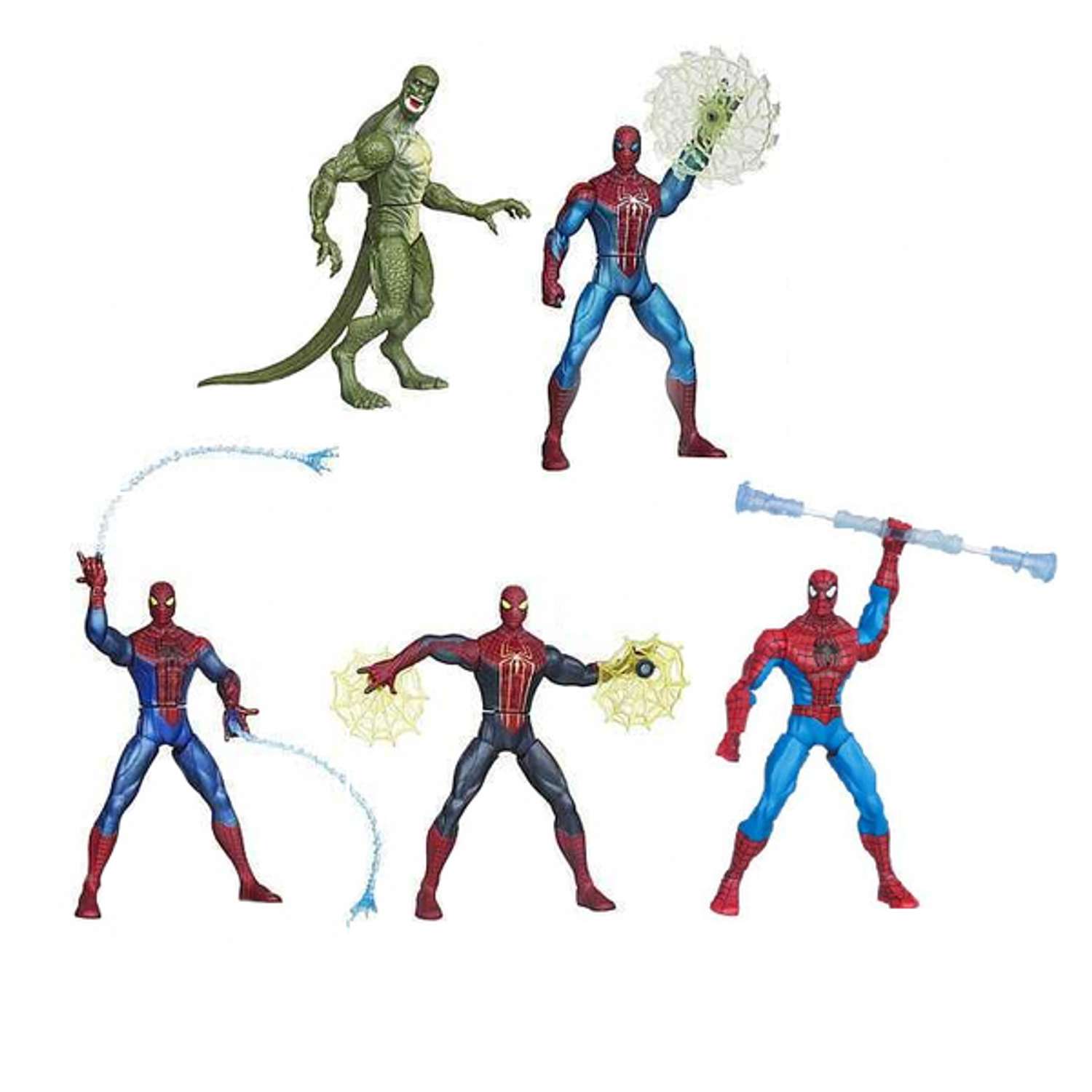 Фигурка Человек-Паук (Spider-man) Человек-паук 15 см с оружием в ассортименте - фото 1