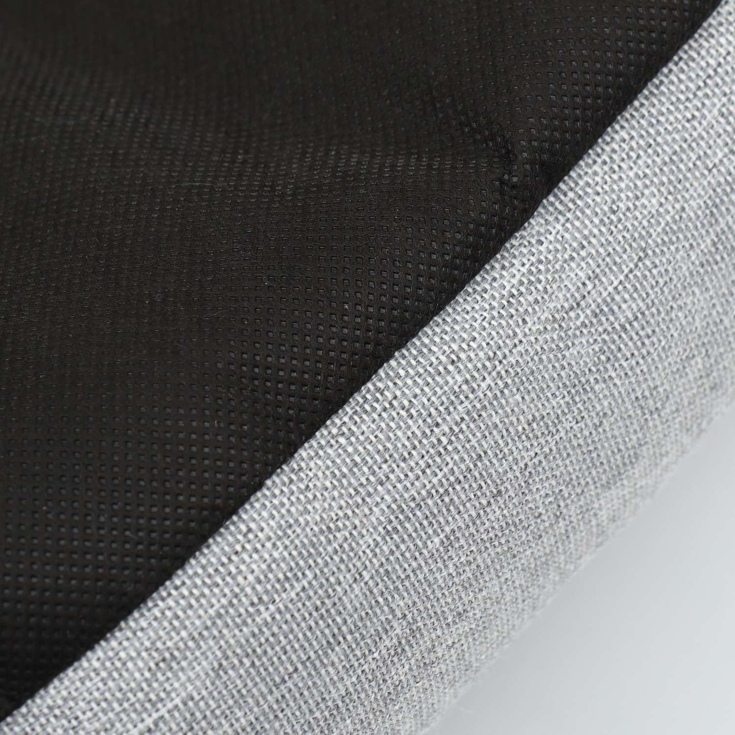 Лежак Пижон с подушкой рогожка вельвет 50х40х23 см серый - фото 9