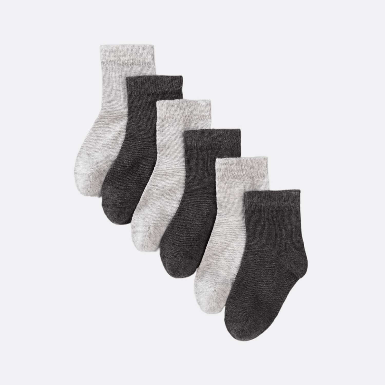 Носки 6 пар Artie 6-3d000 светло-серый-темно-серый - фото 1