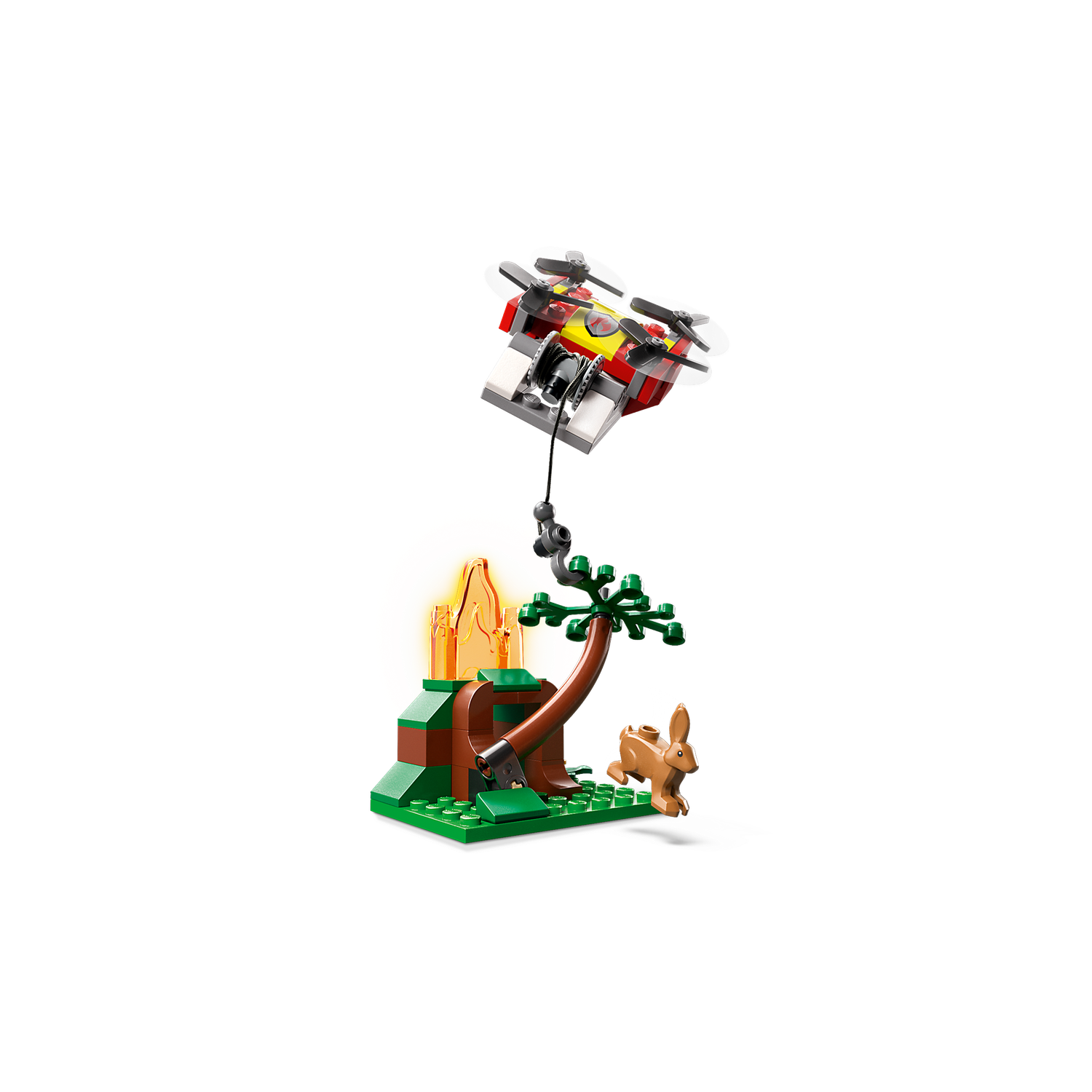 Конструктор LEGO City Fire «Пожарная машина» 502 детали 60374 - фото 8