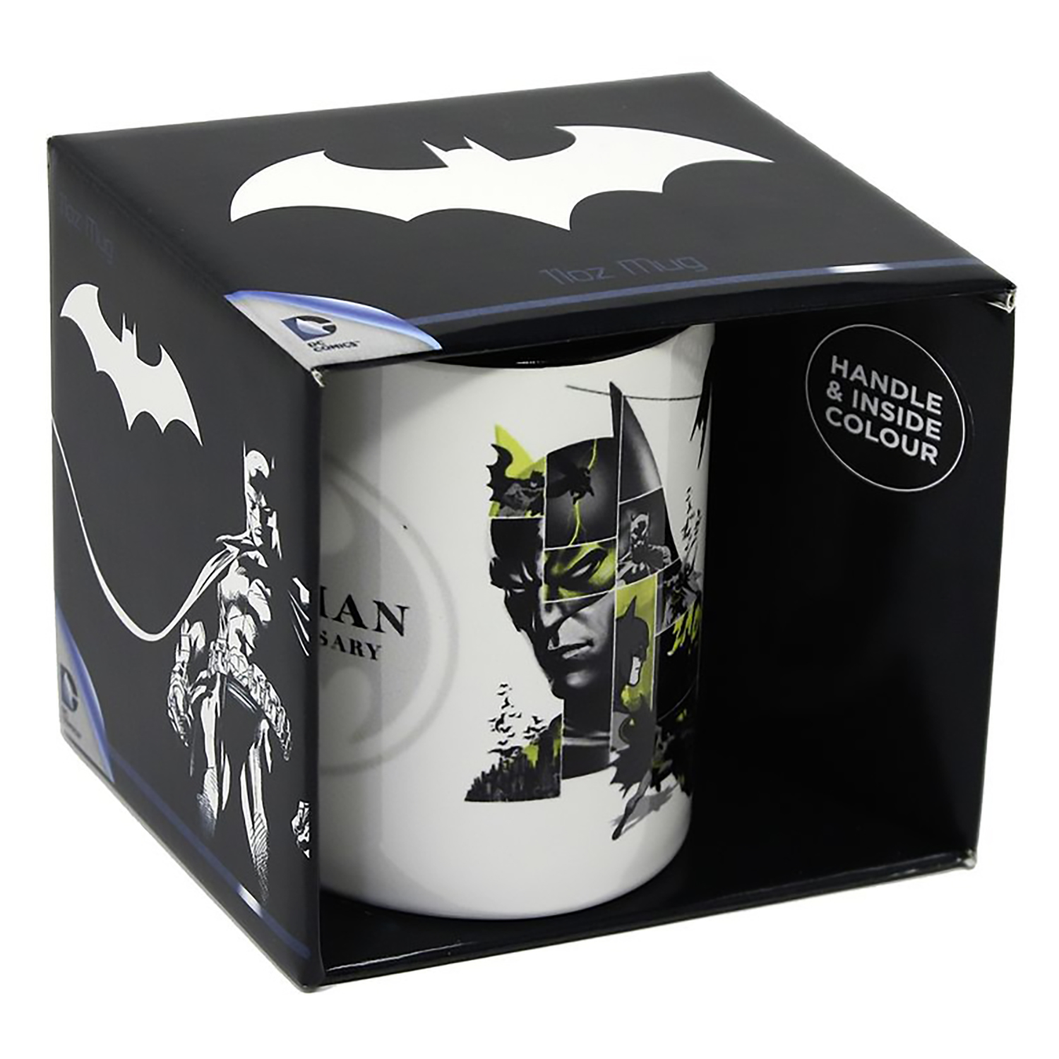 Кружка Pyramid DC Batman Black Coloured Inner Mug 315 ml MGC25694 - фото 2