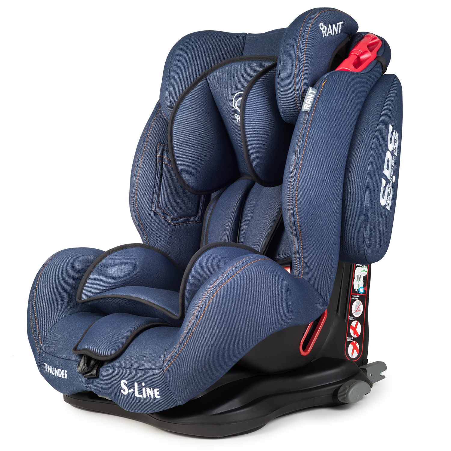 Автокресло Rant Thunder Ultra isofix SPS Blue jeans - фото 1