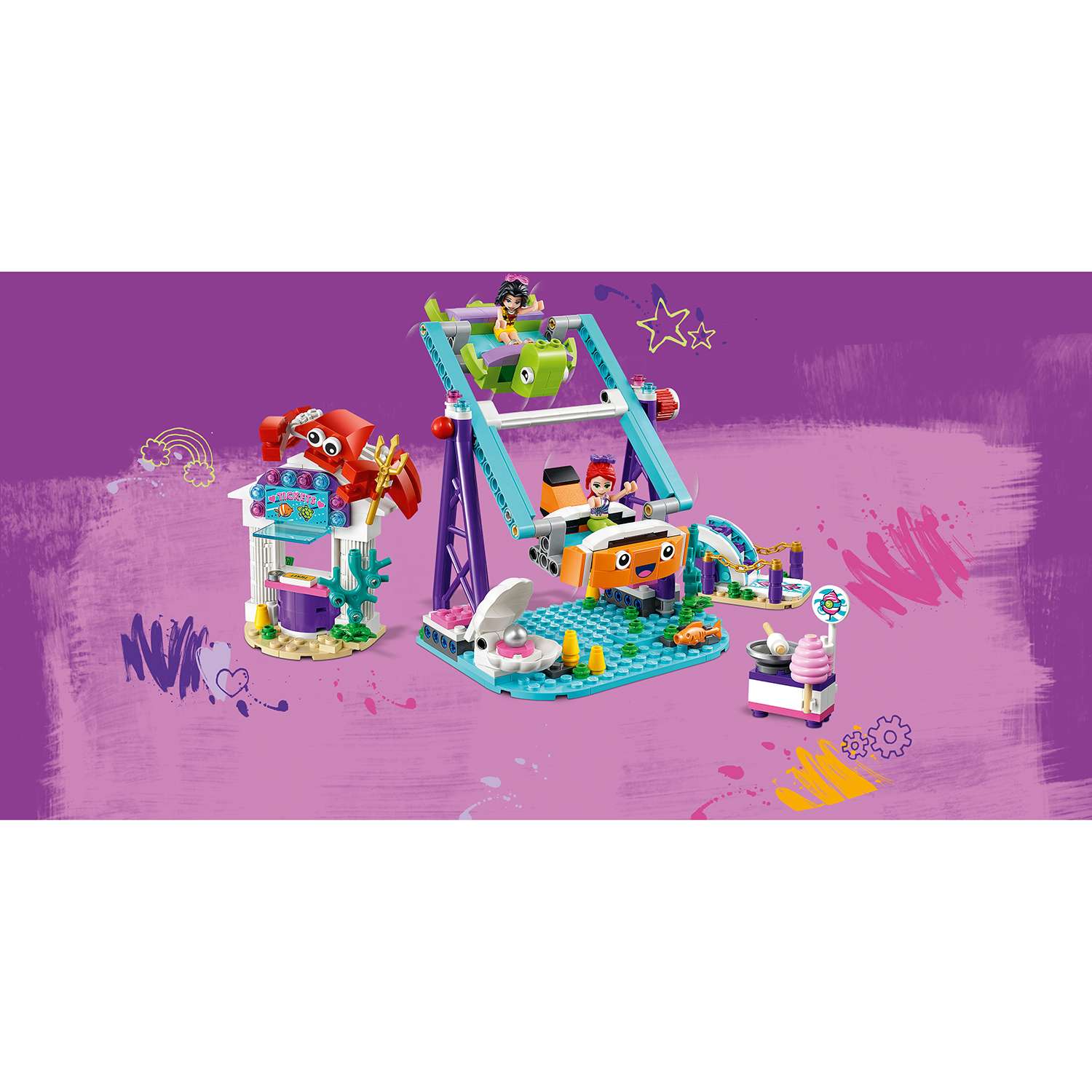 Конструктор LEGO Friends Подводная карусель 41337 - фото 8