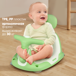 Стульчик для купания детский Solmax на присосках для ванны Kids с заводной игрушкой