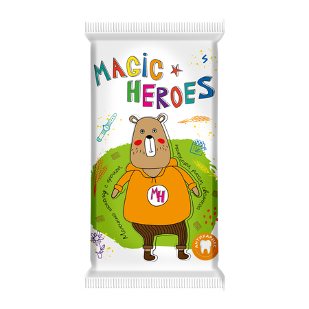 Шоколад молочный Волшебница Magic Heroes со злаками 30х30г