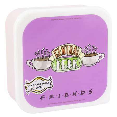 Набор контейнеров PALADONE для продуктов Friends Snack Boxes 3шт PP5810FR