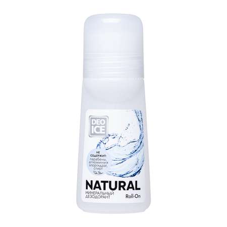 Дезодорант Deoice роликовый натуральный минеральный Roll-On Natural 65 ml