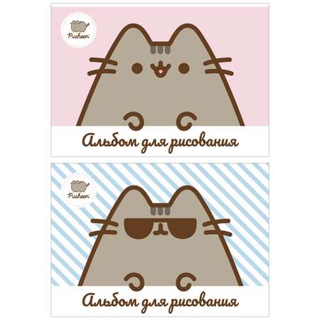 Альбом для рисования Pusheen 40л в ассортименте PS1/2