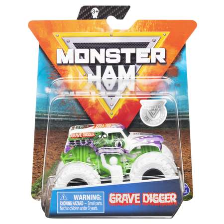 Машинка Monster Jam 1:64 Grave Digger S76044941/20117074