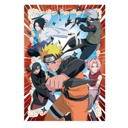 Пазл 1000 элементов CLEMENTONI Naruto аниме