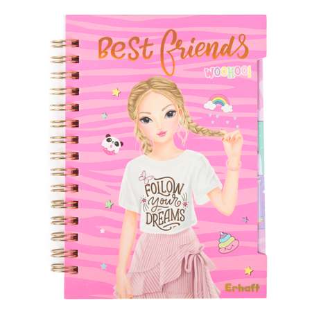 Блокнот Erhaft Best friends +стикеры 50л MF993326