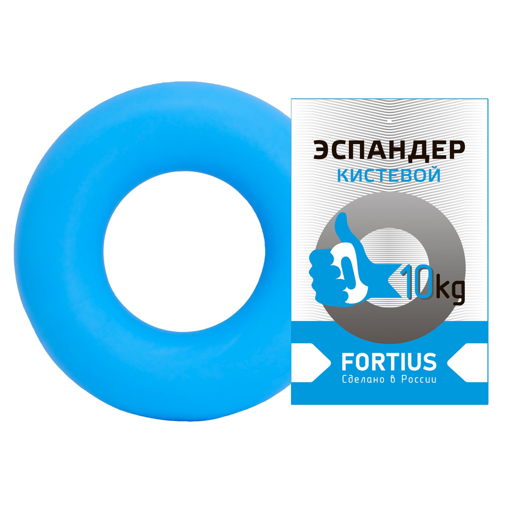 Эспандер FORTIUS кистевой 10 кг - фото 3