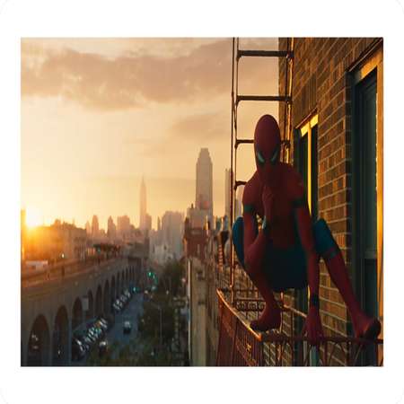 Фигурка Человек-Паук (Spider-man) паутинный город Человек-паук в супер-костюме (B9993EU4) 15 см